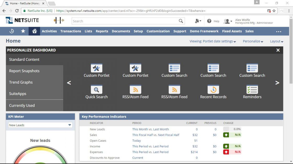 Chapter 2 – NetSuite Basics – ERP Professor